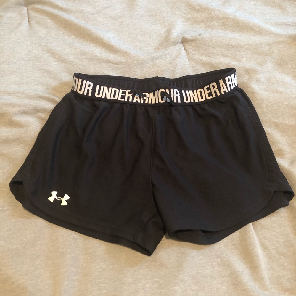 Black under armour shorts